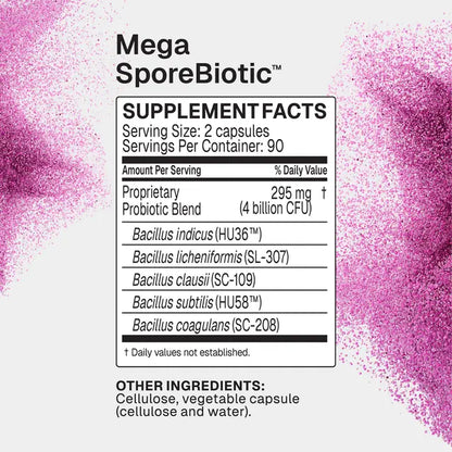 MegaSporeBiotic™ 180 capsules
