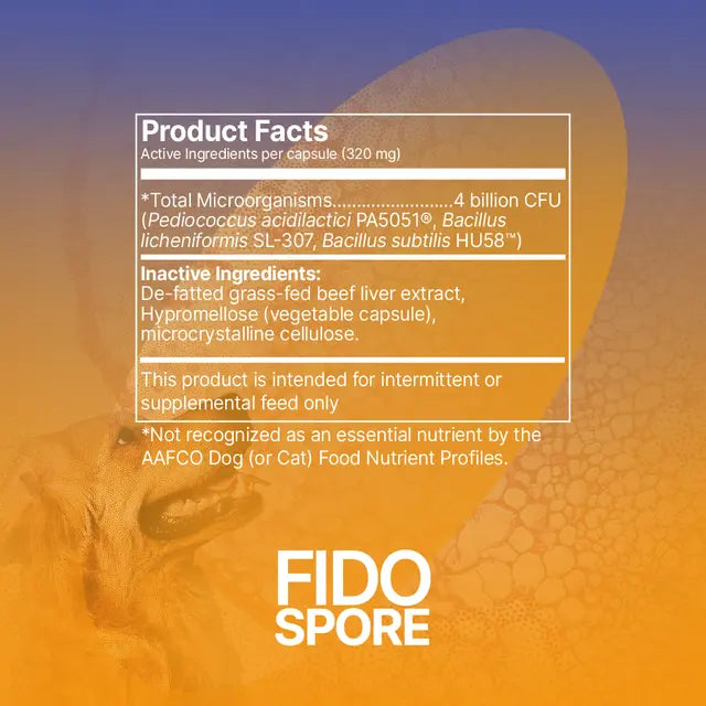 FidoSpore™ 30 capsules