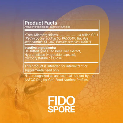 FidoSpore™ 30 capsules